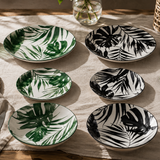 GAMME PALME – ASSIETTES EN PORCELAINE