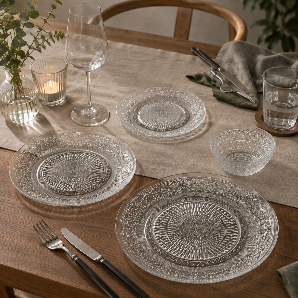 GAMME RENAISSANCE – VAISSELLE EN VERRE