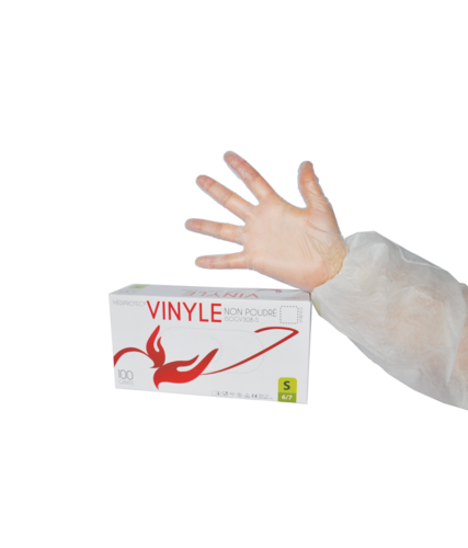 Gant vinyle PREMIUM non poudré – Gants Vinyle – HygiRéa