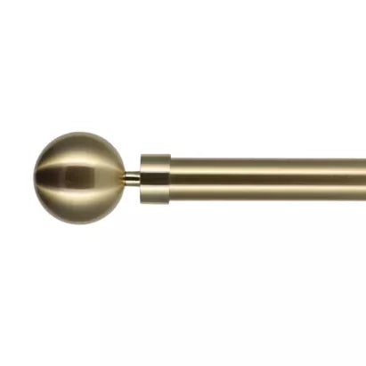 Tringle à rideau dorée 120-210cm – rideaux – HygiRéa