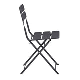 Chaise en acier Annecy - Lot de 2