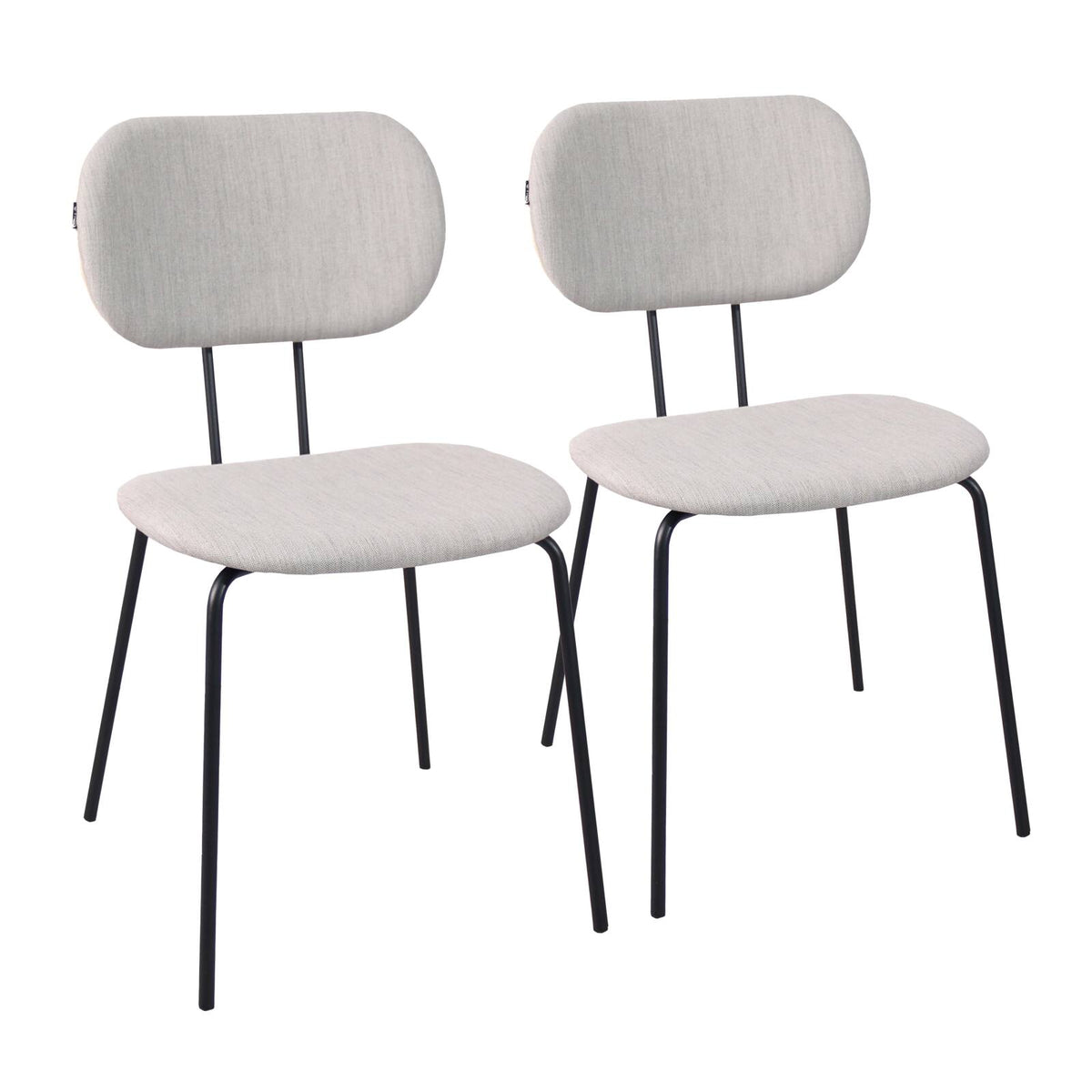 Chaise Tissu Bois et Acier – Chaises d'intérieurs – HygiRéa