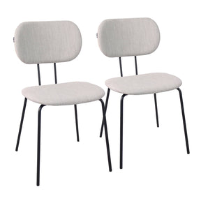 Chaise Tissu Bois et Acier – Chaises d'intérieurs – HygiRéa