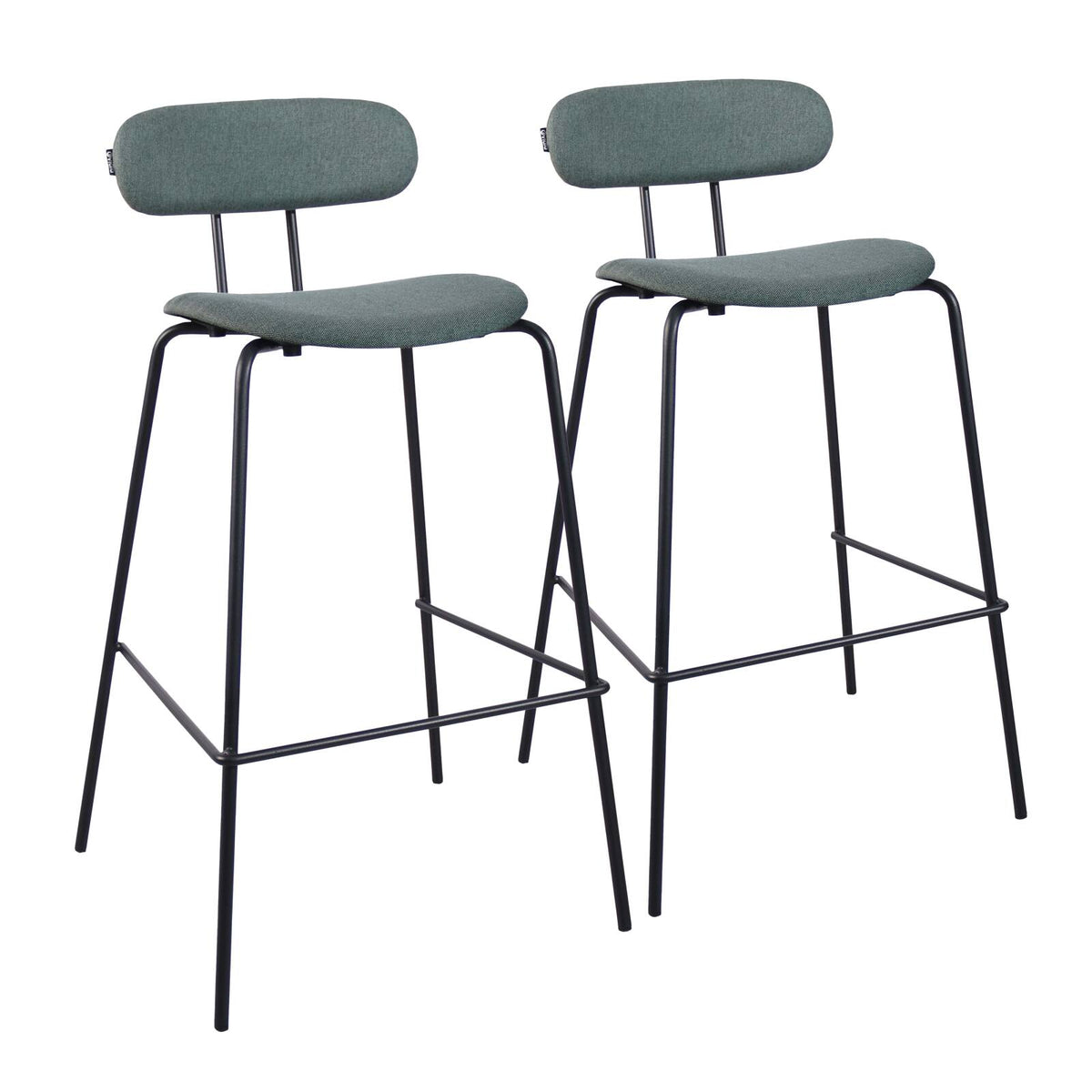 Chaise Haute Tissu Bois et Acier – Chaises Hautes – HygiRéa