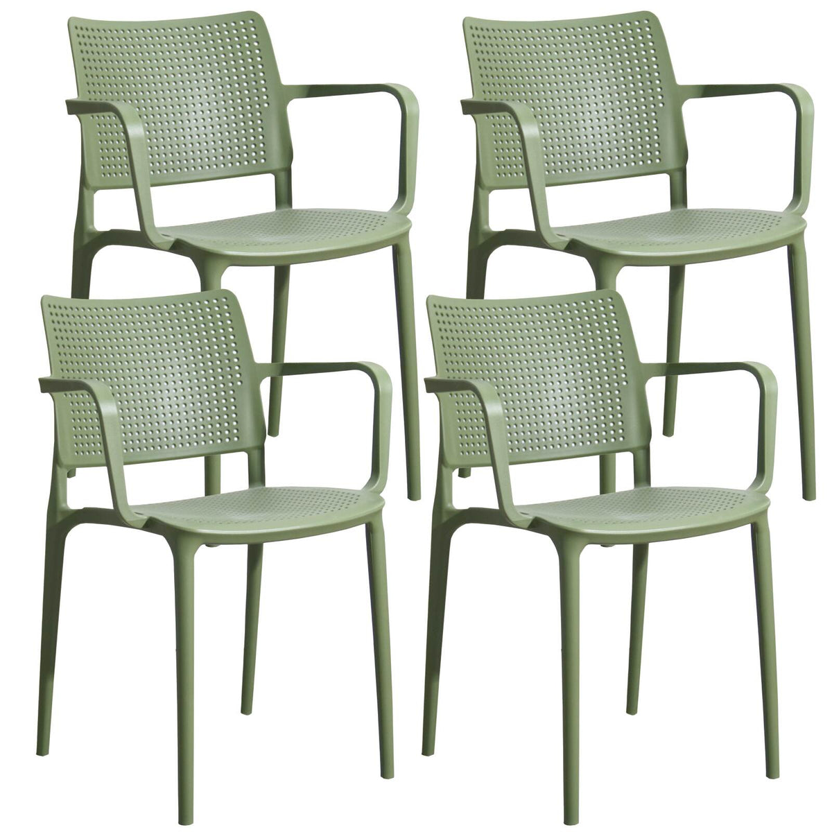 Fauteuil Polypropylène – Fauteuil d'extérieur – HygiRéa