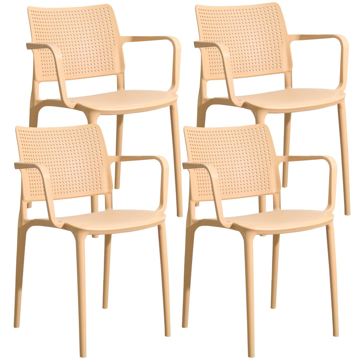 Fauteuil Polypropylène – Fauteuil d'extérieur – HygiRéa