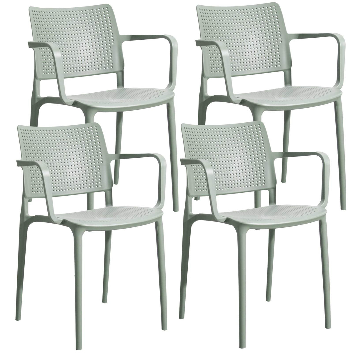 Fauteuil Polypropylène – Fauteuil d'extérieur – HygiRéa