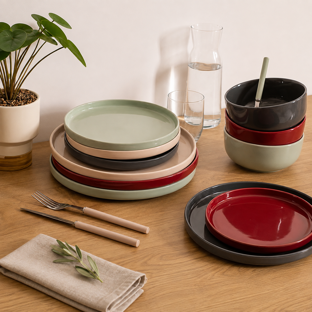 MARIE RANGE – STONEWARE PLATES AND BOWLS