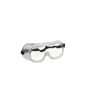Masque incolore monture PVC perforation latérale – Lunettes – HygiRéa