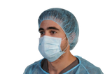 Masque PLP bleu 3 plis de chirurgie haute filtration à élastiques – Masques – HygiRéa