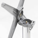 PIED DE TABLE INCLINABLE - 72 CM - ALUMINIUM