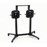 PIED DE TABLE DOUBLE EN ALUMINIUM 72 CM - LOKY
