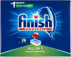 Tablettes Finish All In – Lavage Vaisselle en Machine – HygiRéa