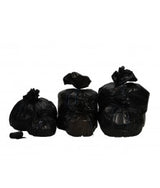 Sac Noir PE HD soudure étoile – Sacs Noir PE HD – HygiRéa