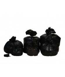 Sac Noir PE HD soudure étoile – Sacs Noir PE HD – HygiRéa