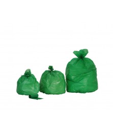 Sac Vert PE HD soudure étoile – Sacs Vert PE HD – HygiRéa