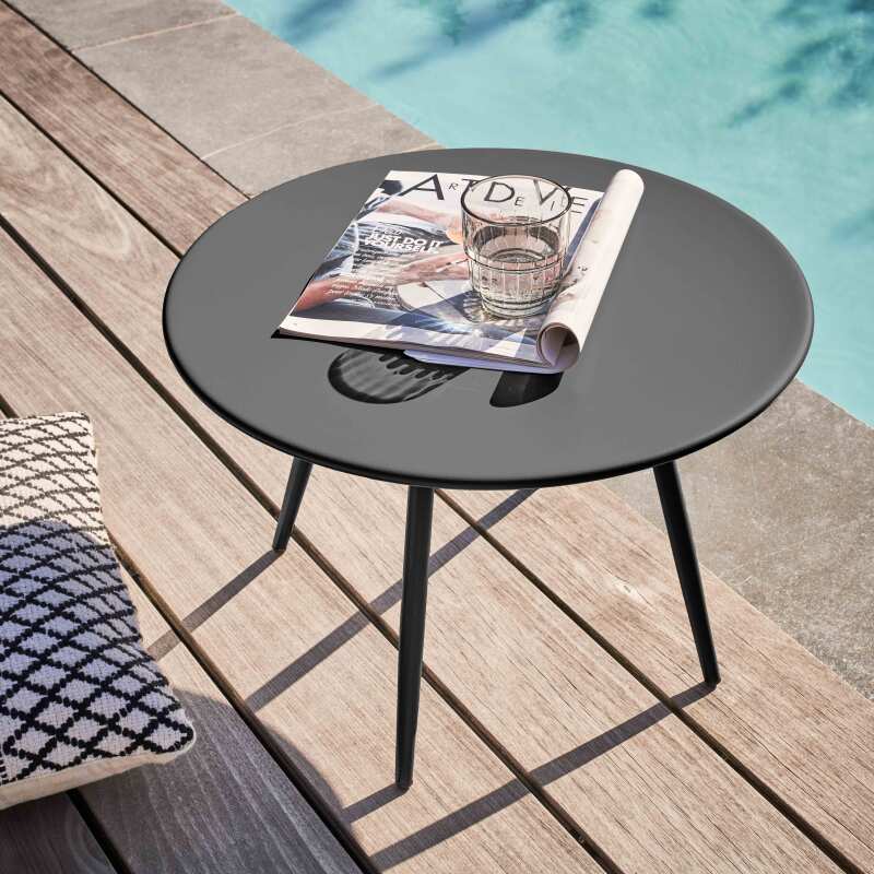 TABLE BASSE DE JARDIN - MÉTAL