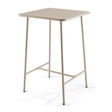 TABLE HAUTE CARRÉE EXTÉRIEURE - PALAVIAS