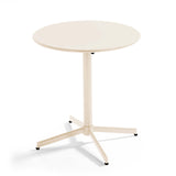Table de jardin ronde (ø70 x 72 cm) avec plateau rabattable – Table Inclinable – HygiRéa