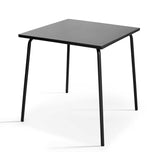 TABLE DE JARDIN EN MÉTAL 70 X 70 CM - 2 À 4 PERSONNES - PALAVIAS
