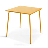 TABLE DE JARDIN EN MÉTAL 70 X 70 CM - 2 À 4 PERSONNES - PALAVIAS