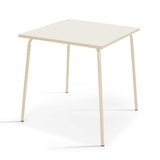 TABLE DE JARDIN EN MÉTAL 70 X 70 CM - 2 À 4 PERSONNES - PALAVIAS