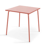 TABLE DE JARDIN EN MÉTAL 70 X 70 CM - 2 À 4 PERSONNES - PALAVIAS