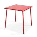 TABLE DE JARDIN EN MÉTAL 70 X 70 CM - 2 À 4 PERSONNES - PALAVIAS