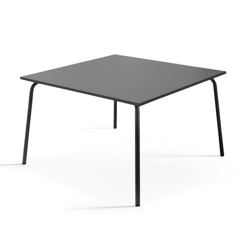 TABLE DE JARDIN EN MÉTAL 120 X 1200 CM - 8 PERSONNES - PALAVIAS