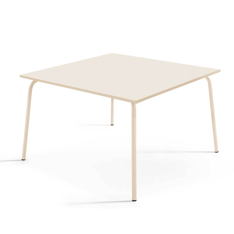 TABLE DE JARDIN EN MÉTAL 120 X 1200 CM - 8 PERSONNES - PALAVIAS