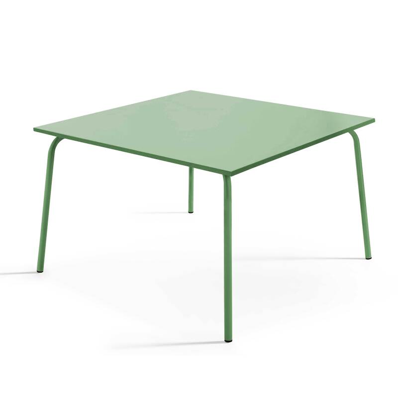 TABLE DE JARDIN EN MÉTAL 120 X 1200 CM - 8 PERSONNES - PALAVIAS