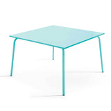 TABLE DE JARDIN EN MÉTAL 120 X 1200 CM - 8 PERSONNES - PALAVIAS
