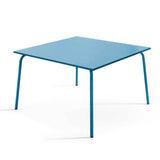 TABLE DE JARDIN EN MÉTAL 120 X 1200 CM - 8 PERSONNES - PALAVIAS