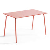 TABLE EXTÉRIEURE EN MÉTAL - PALAVIAS