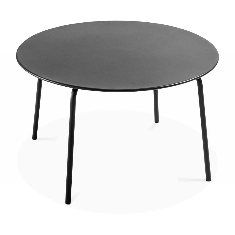 TABLE ROND EN MÉTAL - 6 PERSONNES - PALAVIAS