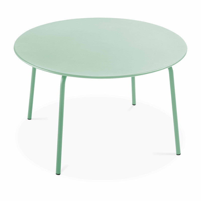 TABLE ROND EN MÉTAL - 6 PERSONNES - PALAVIAS
