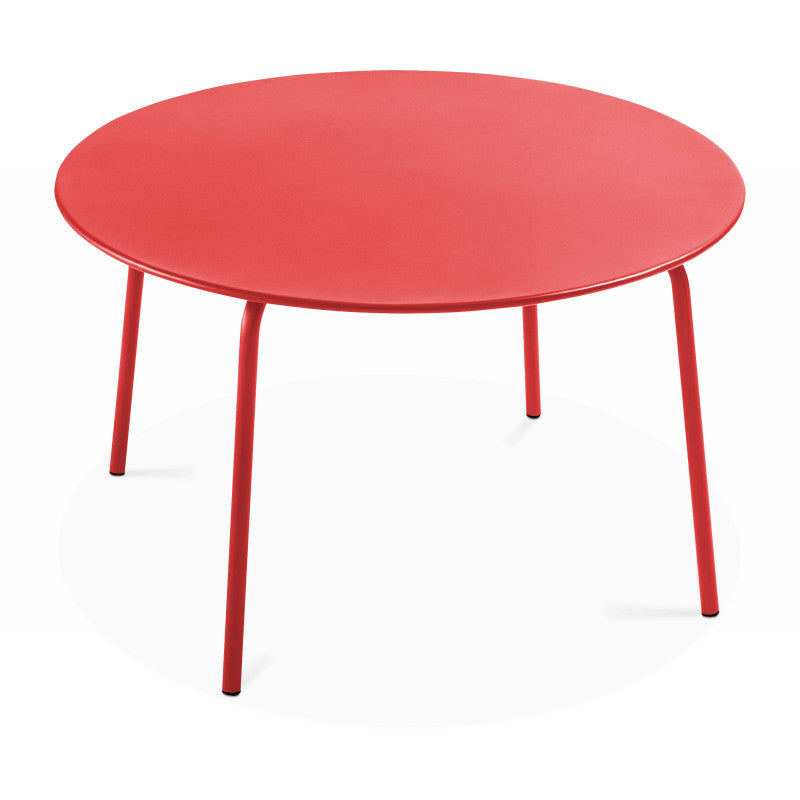 TABLE ROND EN MÉTAL - 6 PERSONNES - PALAVIAS