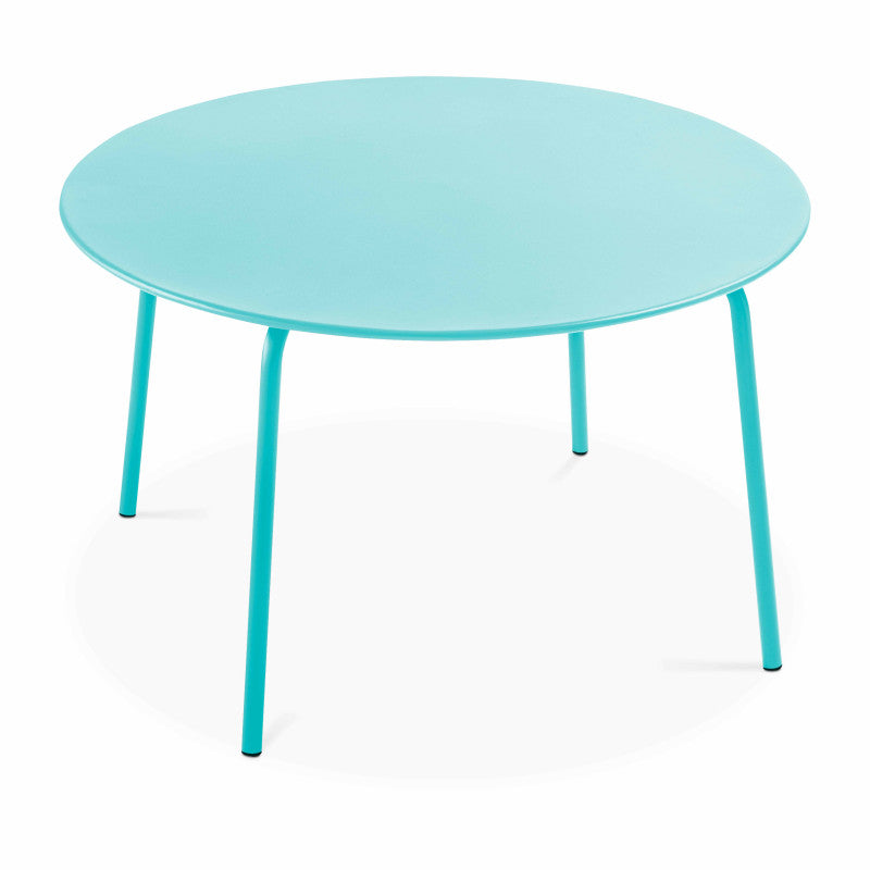 TABLE ROND EN MÉTAL - 6 PERSONNES - PALAVIAS