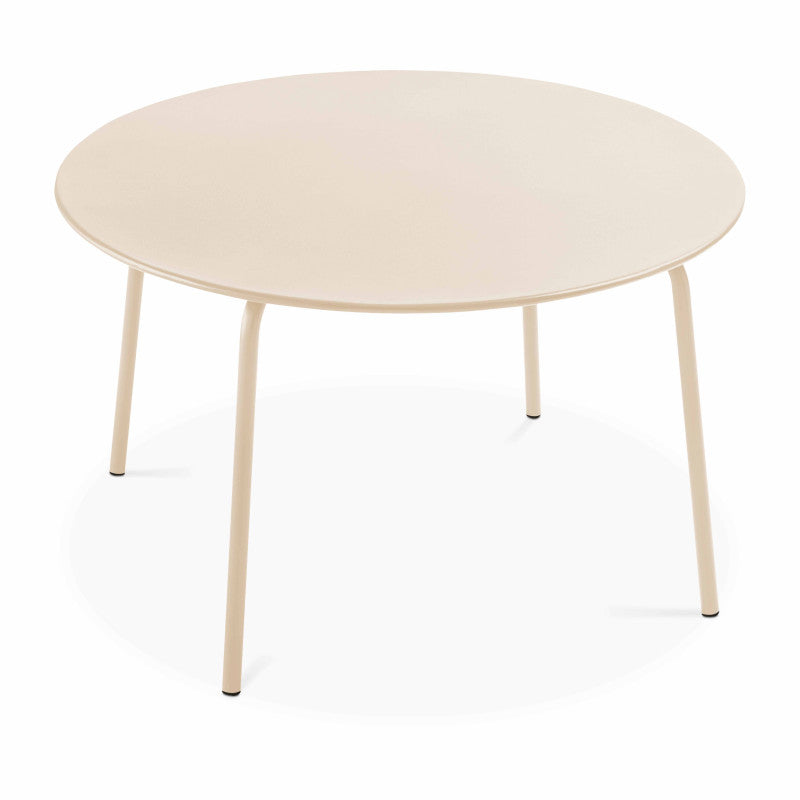 TABLE ROND EN MÉTAL - 6 PERSONNES - PALAVIAS