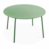 TABLE ROND EN MÉTAL - 6 PERSONNES - PALAVIAS
