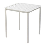 TABLE CARRÉE EMPILABLE EN ALUMINIUM - 4 PERSONNES -  ALIMADA