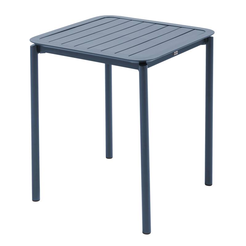 TABLE CARRÉE EMPILABLE EN ALUMINIUM - 4 PERSONNES -  ALIMADA