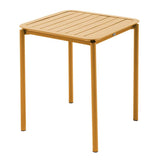 TABLE CARRÉE EMPILABLE EN ALUMINIUM - 4 PERSONNES -  ALIMADA