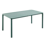 TABLE RECTANGULAIRE EN ALUMINIUM - 6 PERSONNES - ALIMADA
