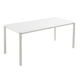 TABLE RECTANGULAIRE EN ALUMINIUM - 6 PERSONNES - ALIMADA