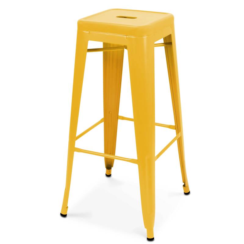 TABOURET DE BAR EXTÉRIEUR - INDUSTRIEL