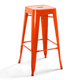 TABOURET DE BAR EXTÉRIEUR - INDUSTRIEL